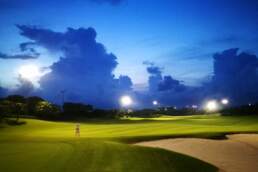 Zhuhai Golden Gulf Golf Club Nighttime photo