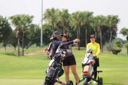 Jiabao Song embracing her mother as she Punches her Ticket to the JGTA Invitational with her win at The Southern Junior