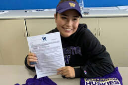 College Commitment of Camille Boyd to the University of Washington