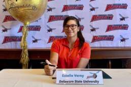 College Commitments 2020 Estelle Verny to Delaware State University