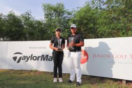 Best Junior Golfers in Asia - Junior Order of Merit Champions and All-Asia Team Members Jiabao Song and Jui-Shen Lee